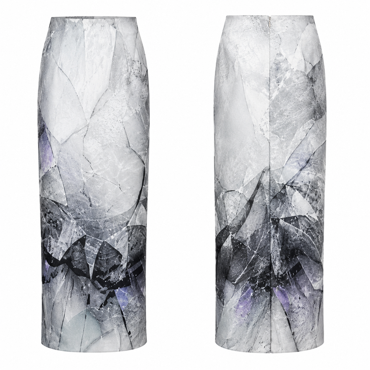 The Broken Glass Maxi Skirt